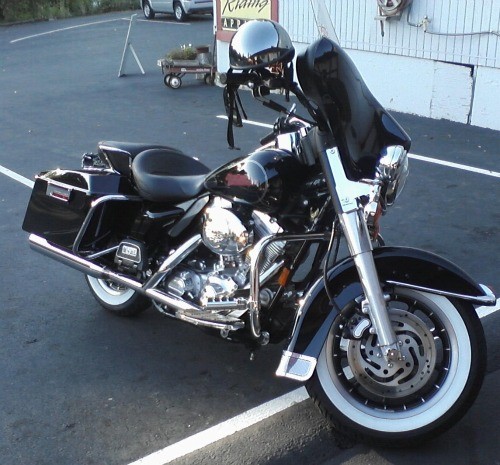 Harley Davidson Standard Glide detailed by Fifty Dollar Detail, Ridgefield, WA.